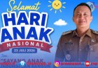 HAN 2026, Disdikbud Tubaba Serukan Perlindungan Anak