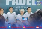 Sekdaprov Buka Kejurda Padel Lampung 2026