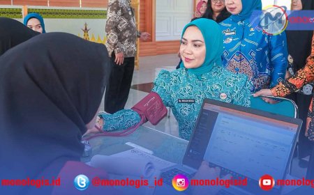 Ketua TP PKK Lampung Jalani Vaksin HPV
