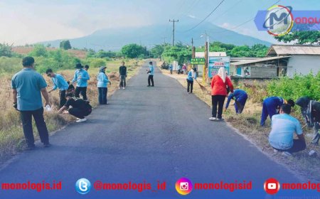 Gema HELAU, ASN Bersihkan Kota Kalianda