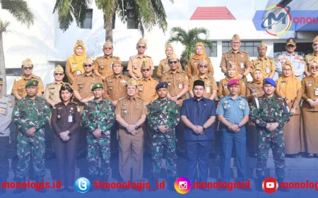 Hadiri Upacara Bulanan, DPRD Lampung Perkuat Sinergi dengan Forkopimda
