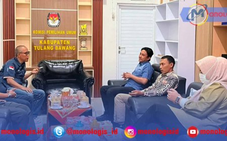 PWI dan KPU Tulangbawang Perkuat Sinergi