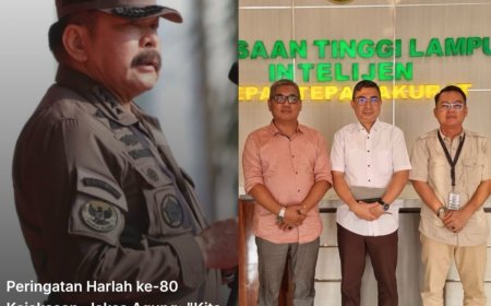 LSM PRO RAKYAT Laporkan Dugaan Korupsi Dinkes Lampung Selatan ke Kejati