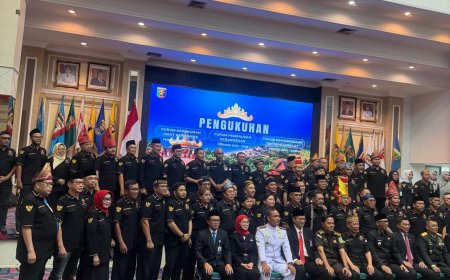 Gubernur Lampung Kukuhkan Pengurus FPK 2025-2029