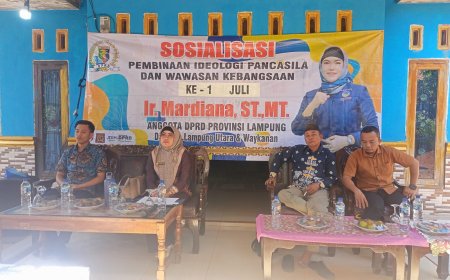 Mardiana Sosialisasikan PIP-WK di Lampung Utara