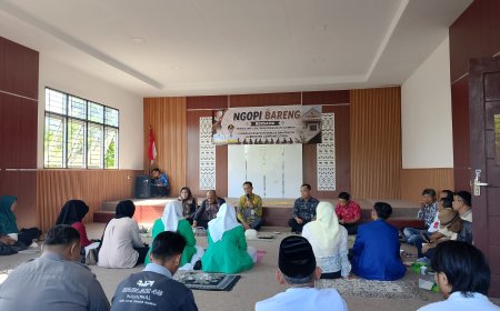 Kesbangpol Lampung Utara Gelar 'Ngopi Bareng', Perkuat Sinergi dengan Ormas dan LSM