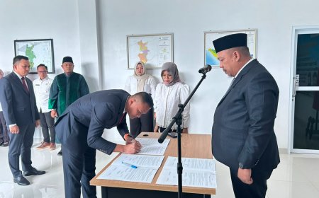 Lantik Tiga PPAT dan PPATS, BPN Tubaba Perkuat Layanan Pertanahan Digital