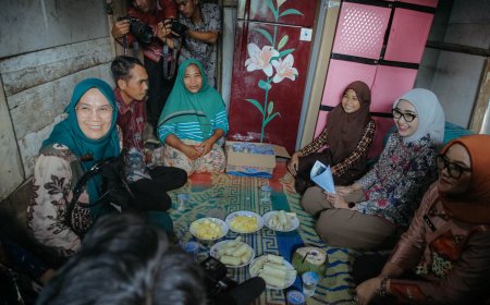 Jihan Tinjau Calon Siswa Sekolah Rakyat di Lamtim