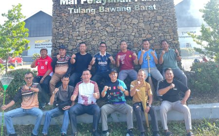 Pemkab Tubaba Gelar Kerja Bakti di MPP