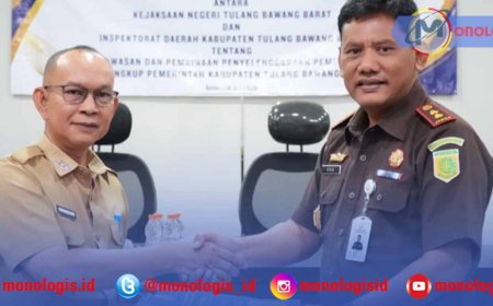Kejari dan Inspektorat Tubaba Perkuat Pengawasan