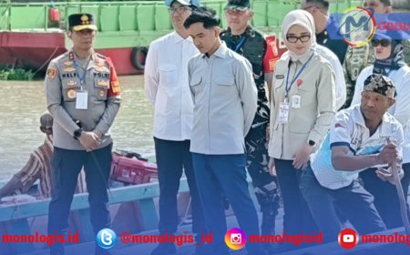 Wapres Gibran Tinjau Progres Jembatan Way Bungur