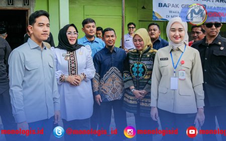 Wapres Gibran Tinjau MBG di Lampung Timur