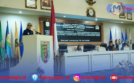 Jihan Sampaikan Raperda APBD ke DPRD