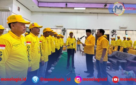 Golkar Lamteng Lantik Pengurus Kecamatan