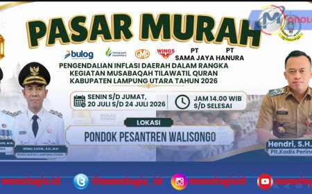 Disperindag Lampung Utara Gelar Pasar Murah Selama MTQ