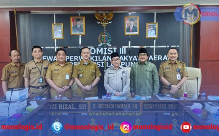 Komisi III DPRD Lampung Evaluasi Pertanggungjawaban APBD