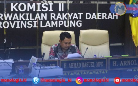 Komisi II DPRD Lampung Bedah Kinerja Enam OPD