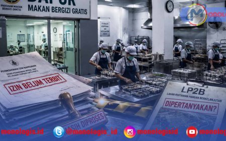 Dapur MBG Daya Murni Berdiri di Lahan LP2B?