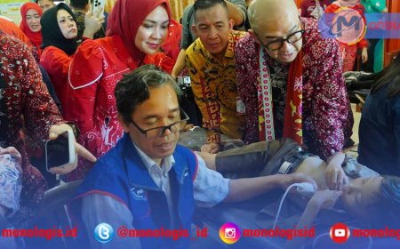 Perdana, YJI Lampung Skrining Jantung Anak di Tulangbawang