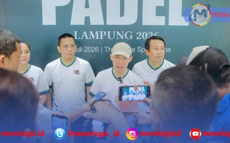 Sekdaprov Buka Kejurda Padel Lampung 2026