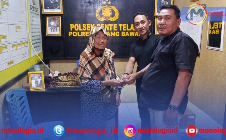 Korban Curat Denteteladas Terima Santunan dari Polisi