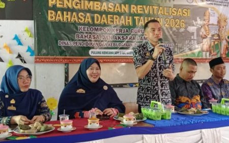 Disdikbud Tubaba Perkuat Pelestarian Bahasa Lampung Lewat Pengimbasan Revitalisasi Bahasa Daerah