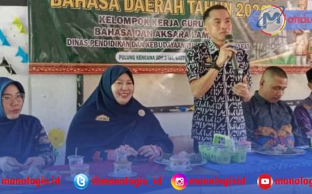 Disdikbud Tubaba Perkuat Pelestarian Bahasa Lampung Lewat Pengimbasan Revitalisasi Bahasa Daerah