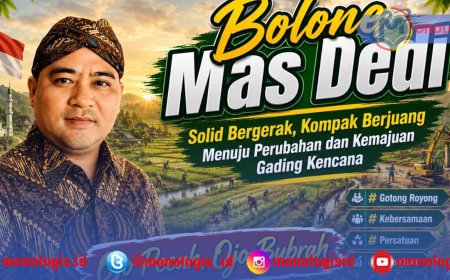 Usung Visi 'Gading Kencana MAPAN' Mas Dedi  Daftar Calon Kepalo Tiyuh Gading Kencana