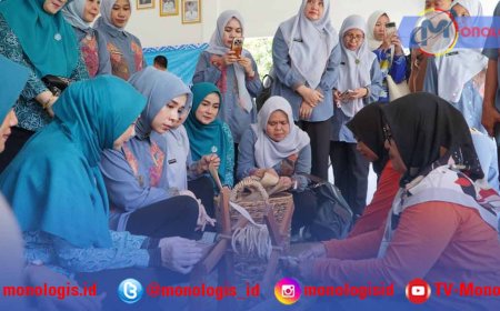 TP-PKK OKI Belajar Inovasi Pemberdayaan di Tubaba