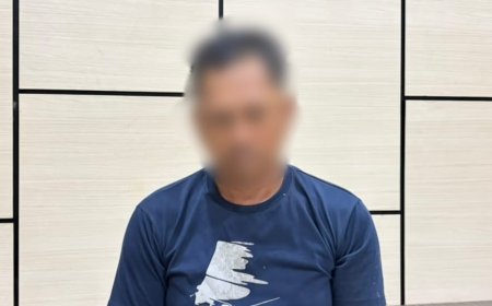 Diduga Cabuli Anak Tiri Enam Kali, Polisi Tangkap Pria di Mesuji