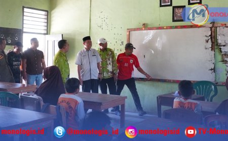 Tinjau SMP Karya Bhakti, Pemkab Tubaba Siapkan Bantuan