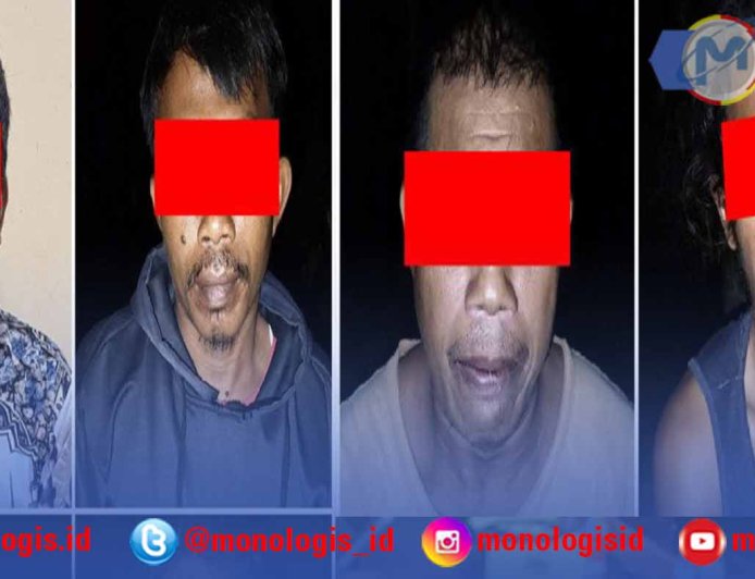 Empat Pelaku Pembantaian Tapir di Mesuji Dibekuk