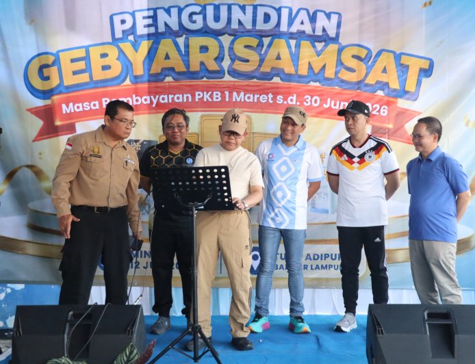 Pemprov Lampung Undi Hadiah Gebyar Samsat 2026
