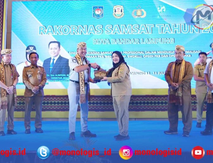 Wali Kota Bandar Lampung Dorong Transformasi Layanan Samsat Nasional