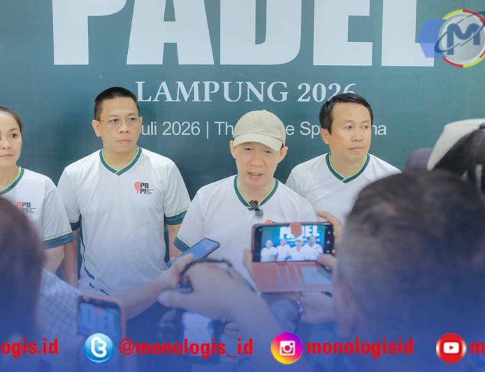 Sekdaprov Buka Kejurda Padel Lampung 2026