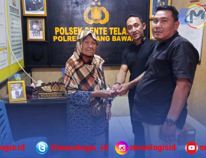 Korban Curat Denteteladas Terima Santunan dari Polisi