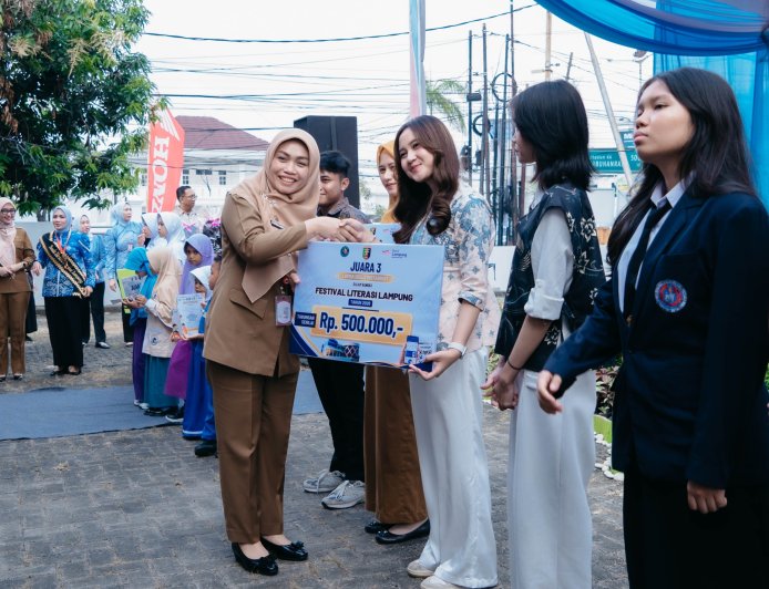 Wagub Jihan Buka Festival Literasi Lampung 2026, Dorong Kolaborasi Tingkatkan Budaya Membaca