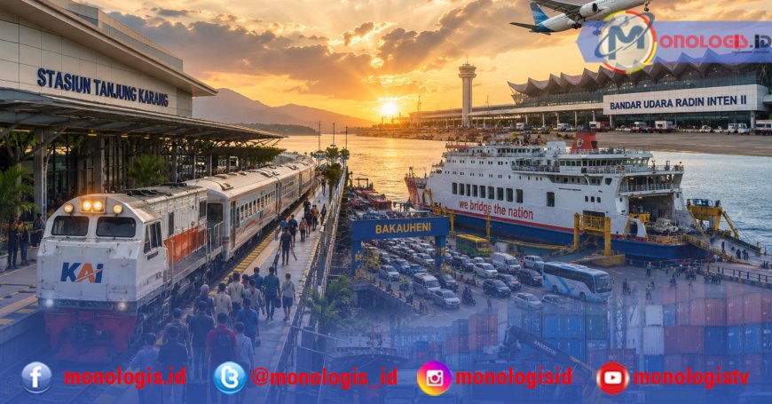 Kereta Api Jadi Transportasi Favorit Lampung