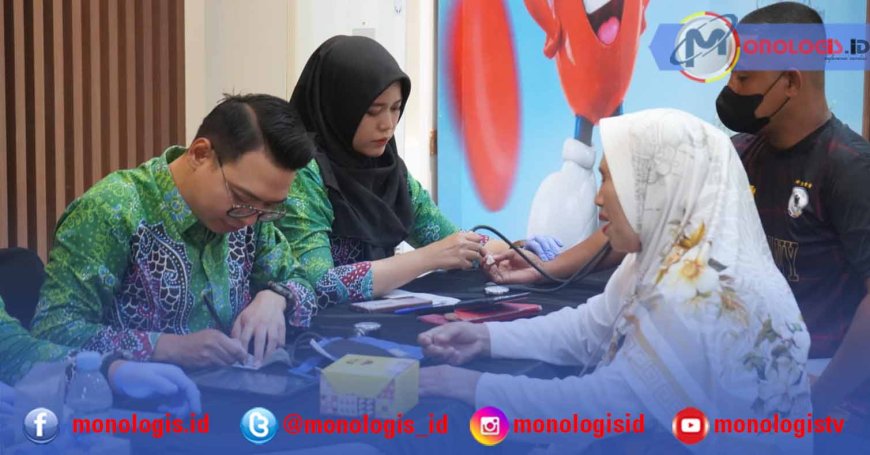 500 Warga Ikut Donor Darah Bank Mandiri Lampung