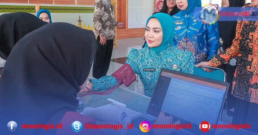 Ketua TP PKK Lampung Jalani Vaksin HPV