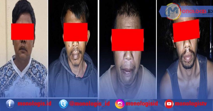 Empat Pelaku Pembantaian Tapir di Mesuji Dibekuk