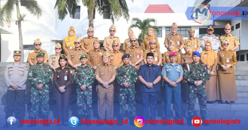 Hadiri Upacara Bulanan, DPRD Lampung Perkuat Sinergi dengan Forkopimda