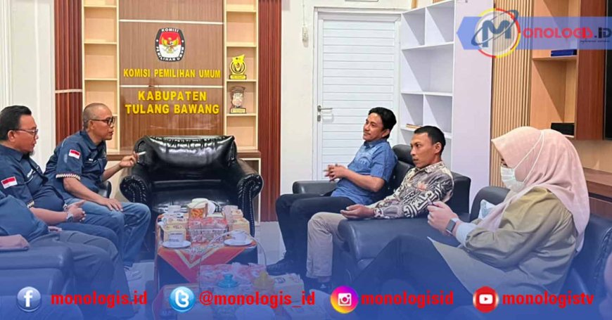 PWI dan KPU Tulangbawang Perkuat Sinergi