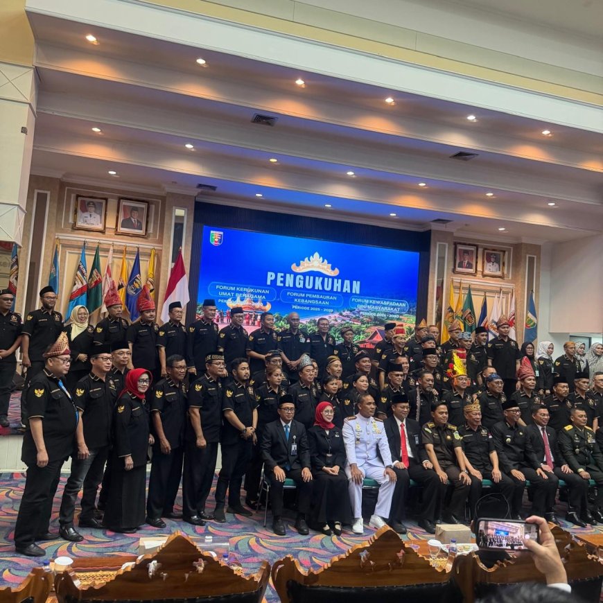Gubernur Lampung Kukuhkan Pengurus FPK 2025-2029