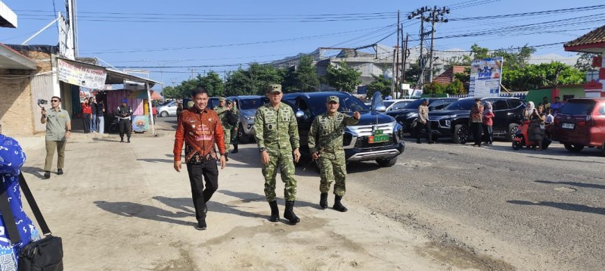Pangdam XXI Tinjau Koperasi Merah Putih Tubaba