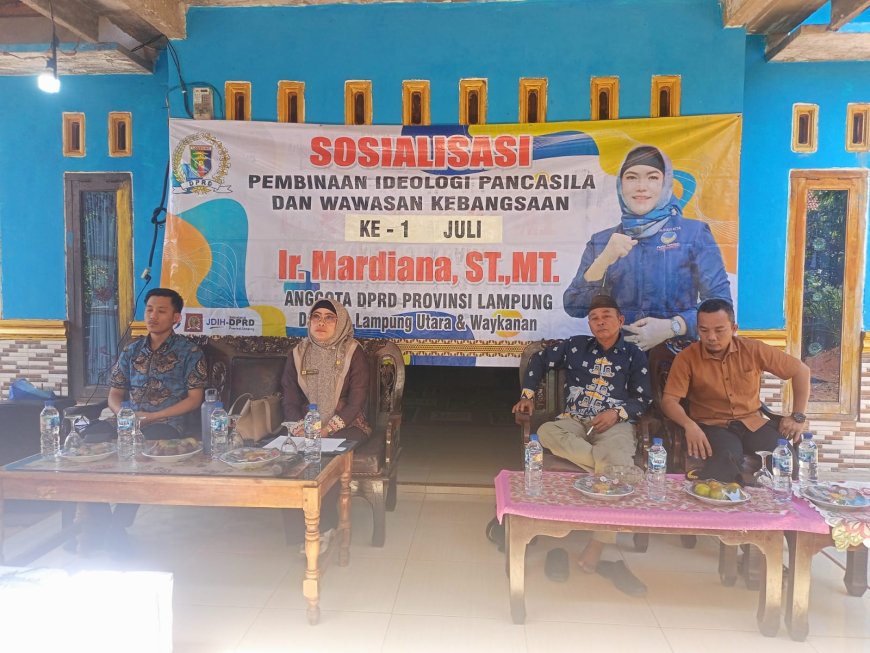Mardiana Sosialisasikan PIP-WK di Lampung Utara
