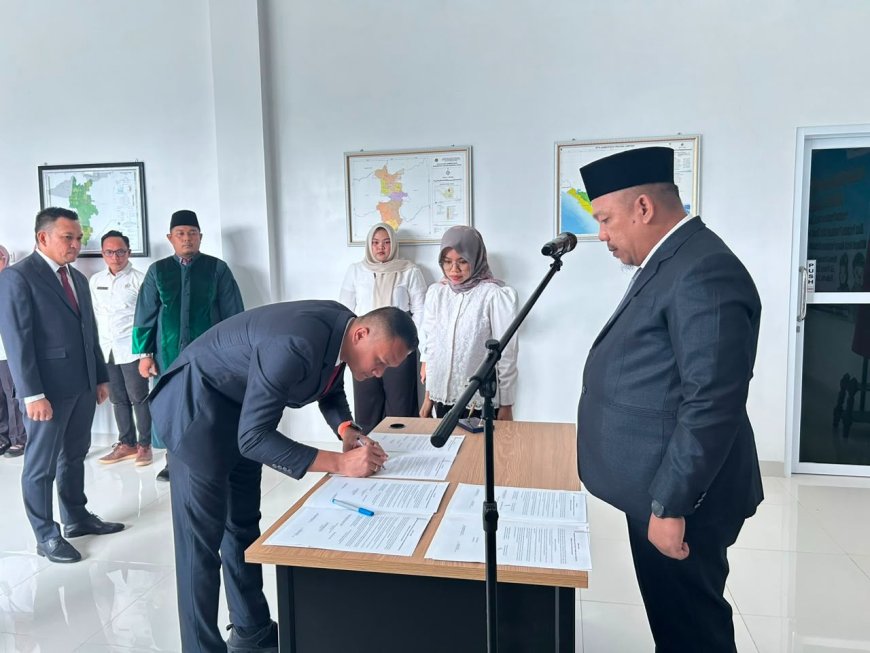Lantik Tiga PPAT dan PPATS, BPN Tubaba Perkuat Layanan Pertanahan Digital