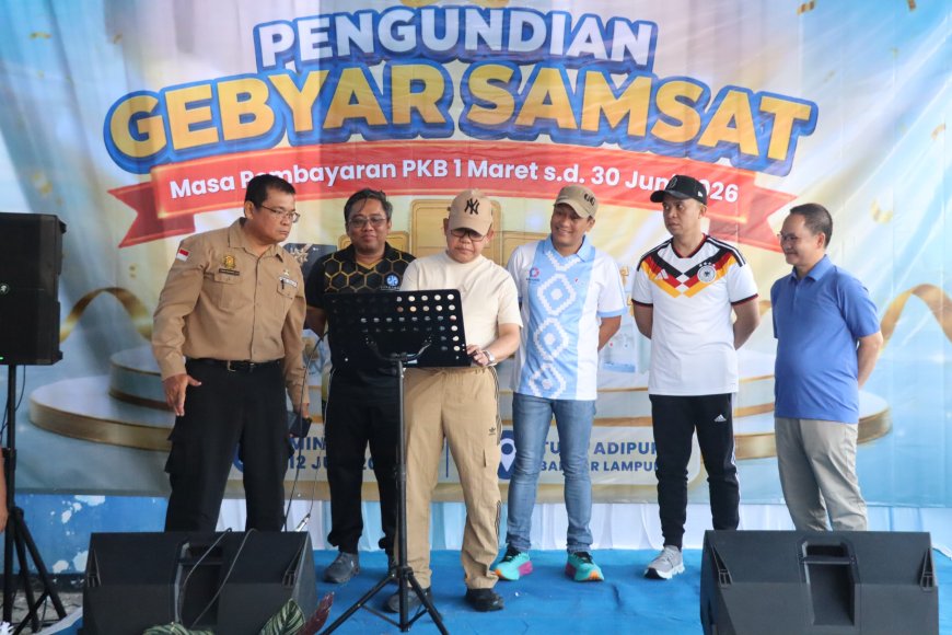 Pemprov Lampung Undi Hadiah Gebyar Samsat 2026