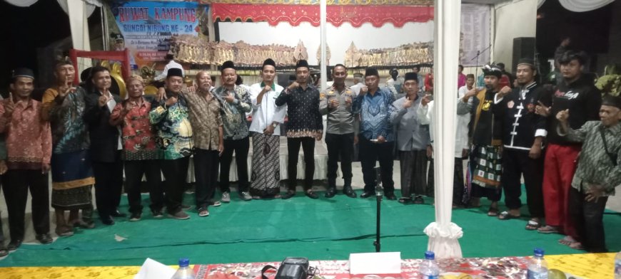 Ruwat Kampung Semarakkan HUT Sungainibung ke-24