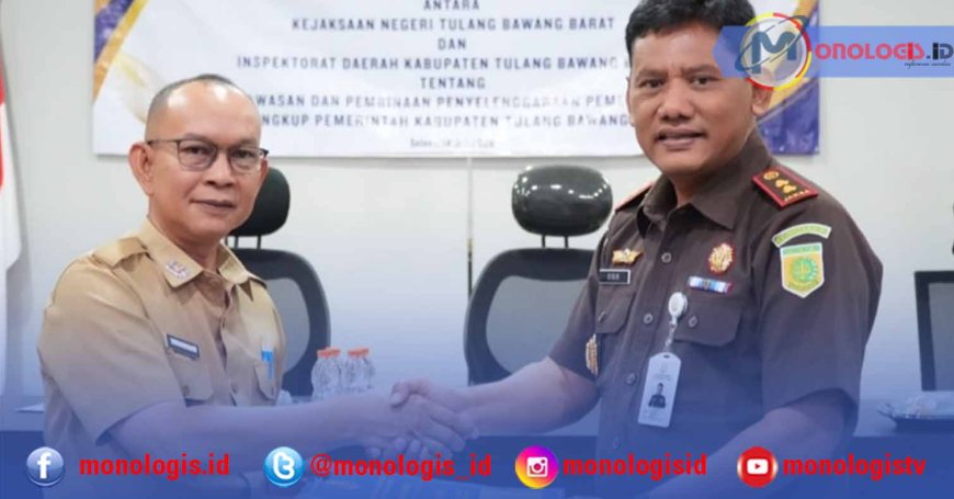 Kejari dan Inspektorat Tubaba Perkuat Pengawasan